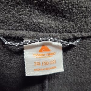 Ozark Trail Black Outdoor Fleece 2XL